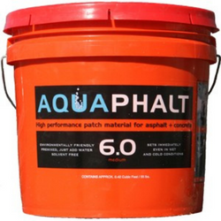 Aquaphalt 6.0 Black Permanent Asphalt Repair, 3.5 Gallons