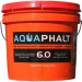 Aquaphalt 6.0 Black Permanent Asphalt Repair, 3.5 Gallons