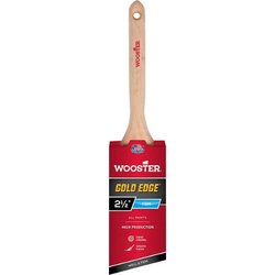 Wooster 5231 2-1/2" Gold Edge Angle Brush