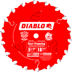 5-1/2"x18T Fast Framing Saw Blade