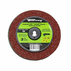 5" 24-Grit Aluminum Oxide Resin Fibre Sanding Disc