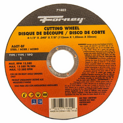 4-1/2"x.040"x7/8" Type 1 Metal Cut-Off Wheel