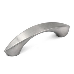 2-1/2" Satin Nickel Oblong Arch Drawer Pull