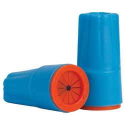 6 Count Blue and Orange Waterproof Wire Connectors