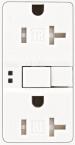 RECEPTACLE GFCI 20A TR WHITE