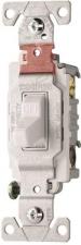 TOGGLE SWITCH DP COMM 20A WHITE