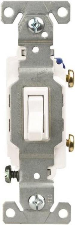 TOGGLE SWITCH SP 1G WHITE