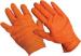 NITRILE GLOVES ORANGE 100PK L